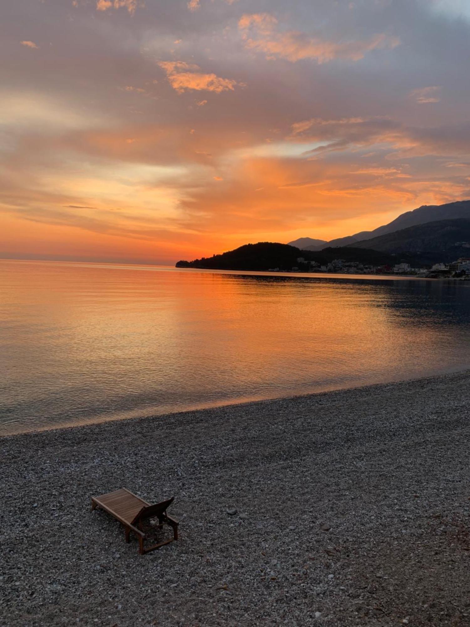 Potami Seashell Hotel Himare Exterior foto